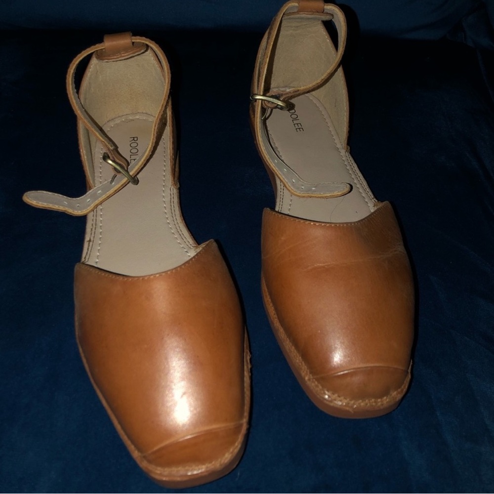 Roolee brown ankle strap shoes - Picture 1 of 7
